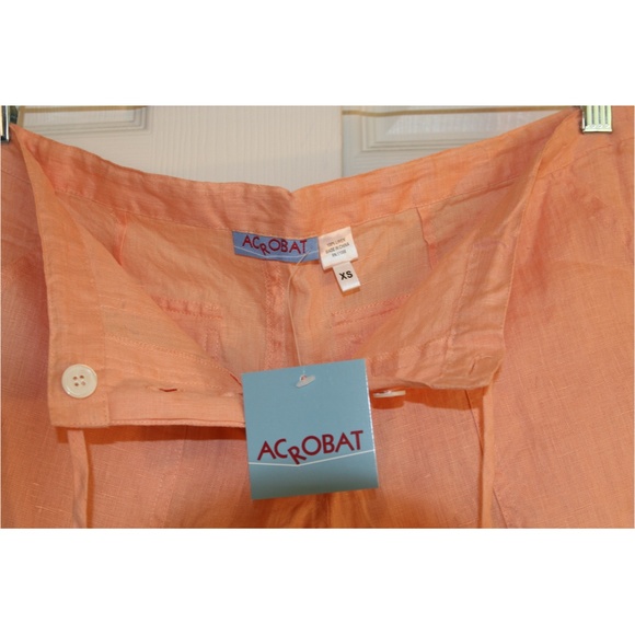 ACROBAT Drawstring Linen Shorts - Picture 9 of 10